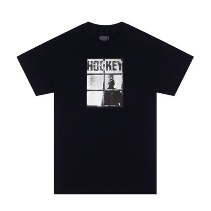 Hockey Temporary Site Tee Black