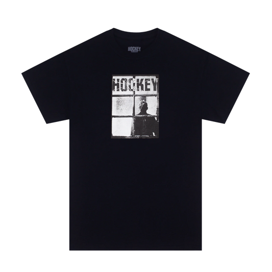 Hockey Temporary Site Tee Black
