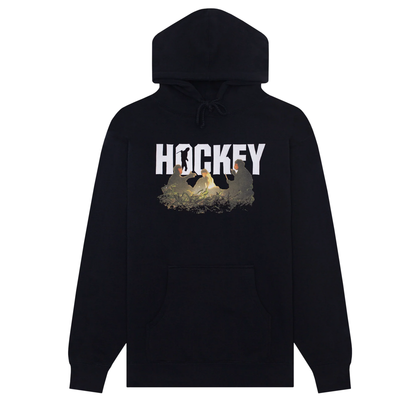 Hockey Take A Hike Hoodie Black