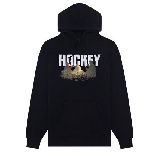 Hockey Take A Hike Hoodie Black