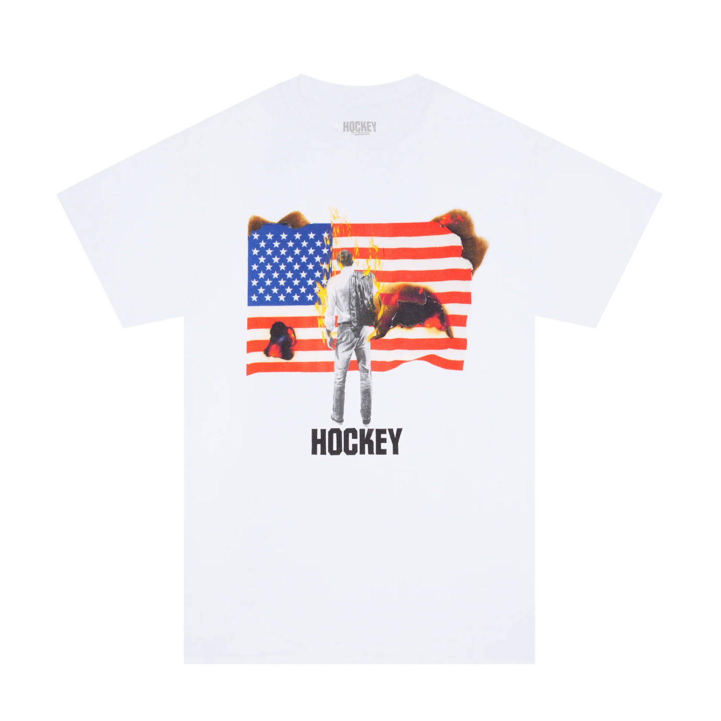 Hockey Nobody Tee White