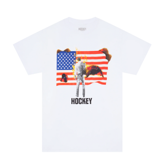 Hockey Nobody Tee White