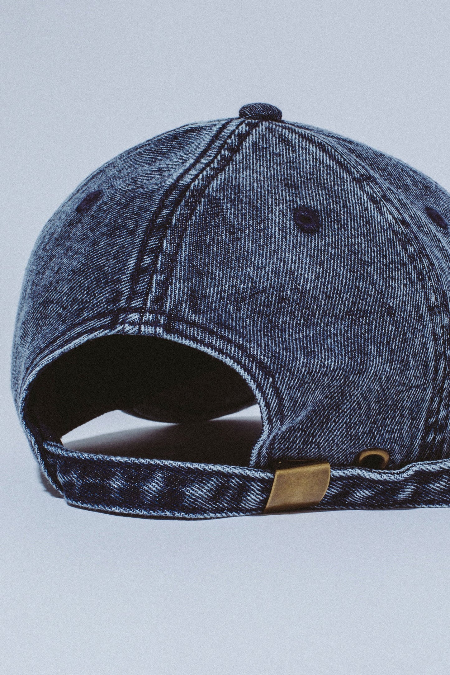 FA Three Spirals Denim 6 Panel Hat: Indigo