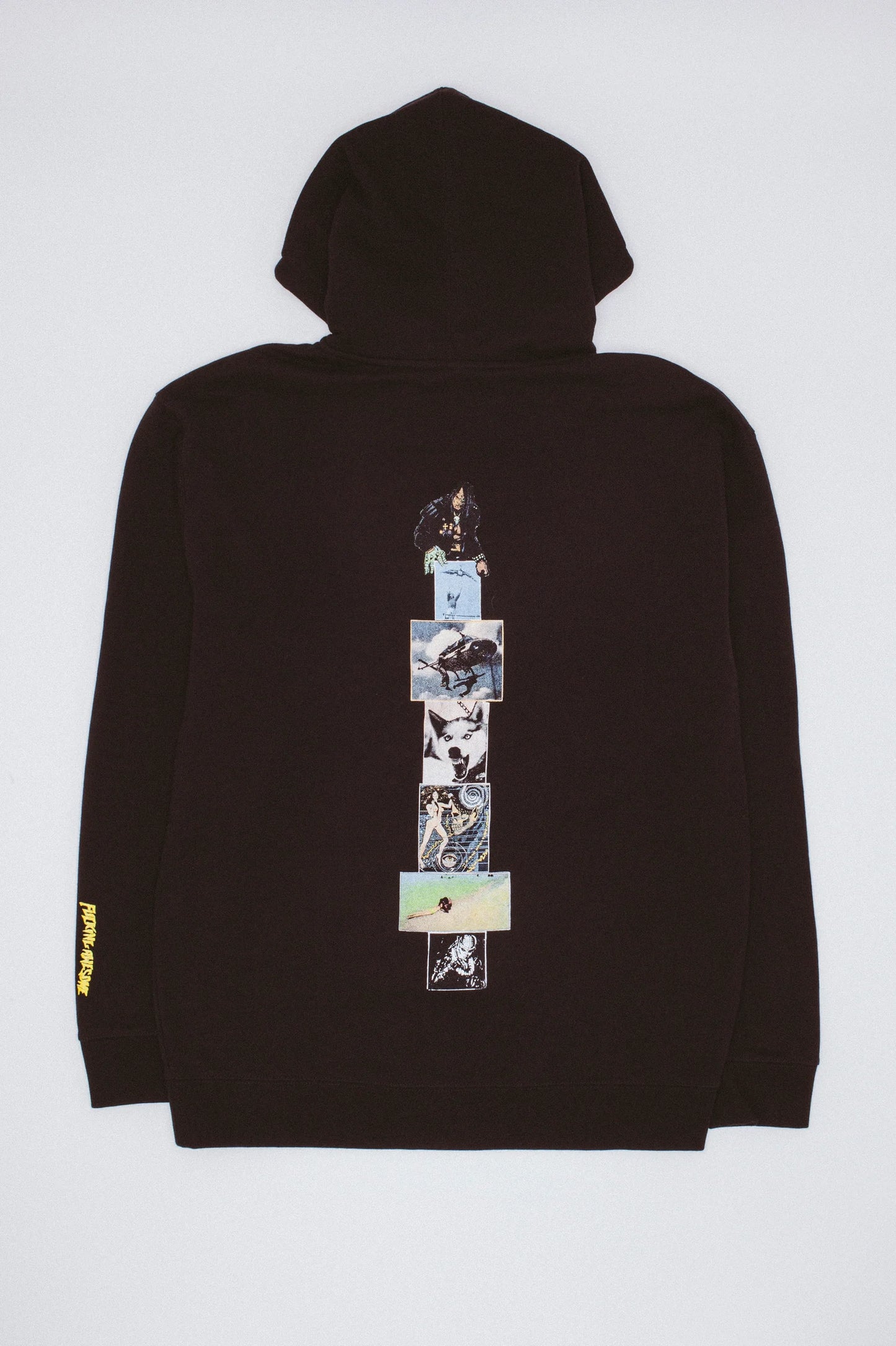 FA Sad Madness Zip Hood - Black