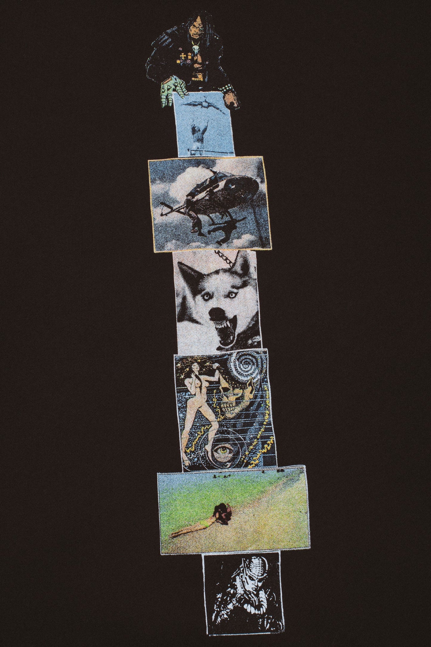 FA Sad Madness Zip Hood - Black