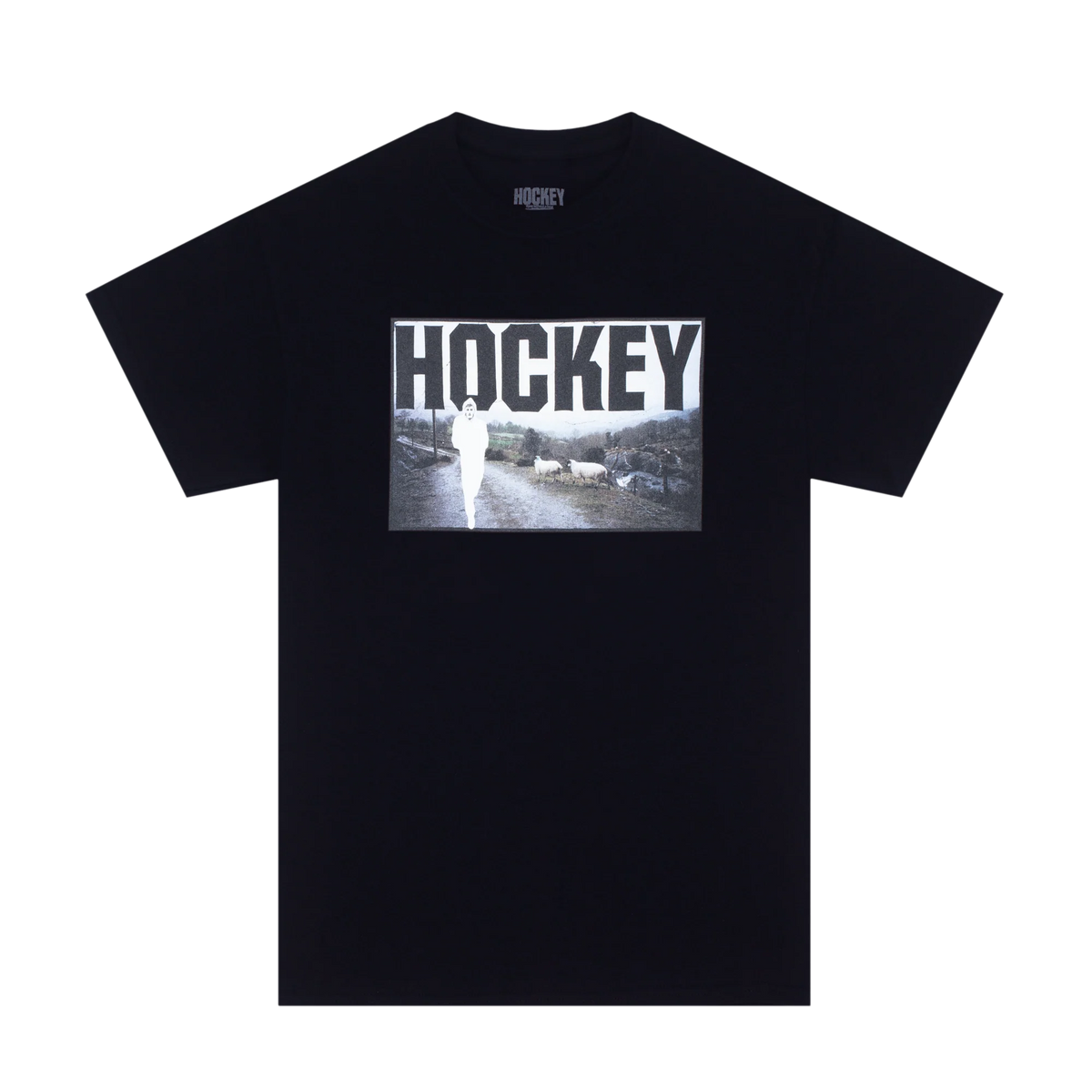 Hockey Priest's Leap Tee Tee Black