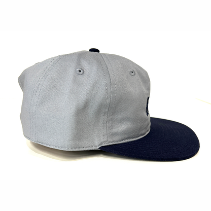 Rose Street Stacked Logo Hat: Grey/Midnight