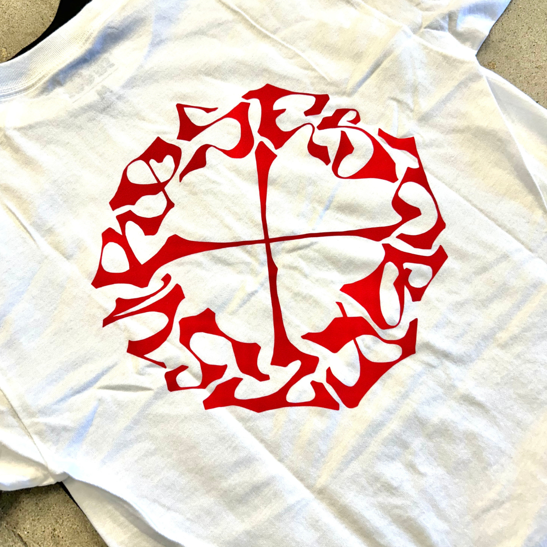 Rose Street x Batsu Tee White