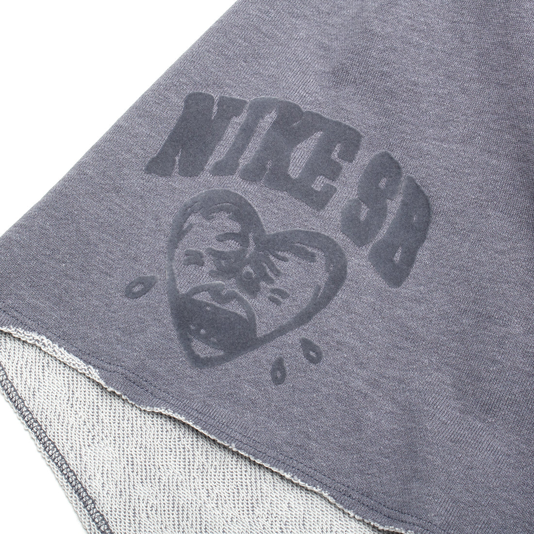 Nike SB Graphic Fleece Skate Shorts Cool Gray