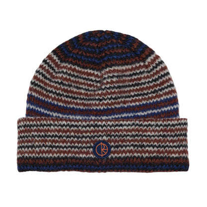 Polar George Beanie: Blue/Orange