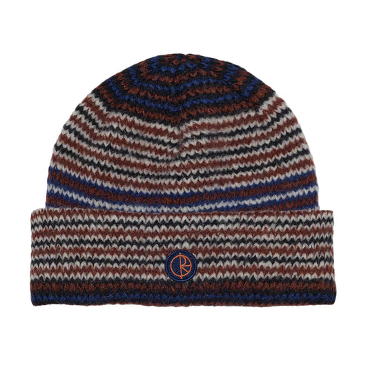 Polar George Beanie: Blue/Orange