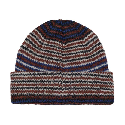 Polar George Beanie: Blue/Orange