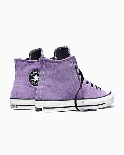 Converse CTAS Pro Hi Suede Lilac Soda/Black/White