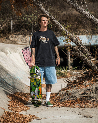 Volcom Billow Denim Short 22": Blueprint