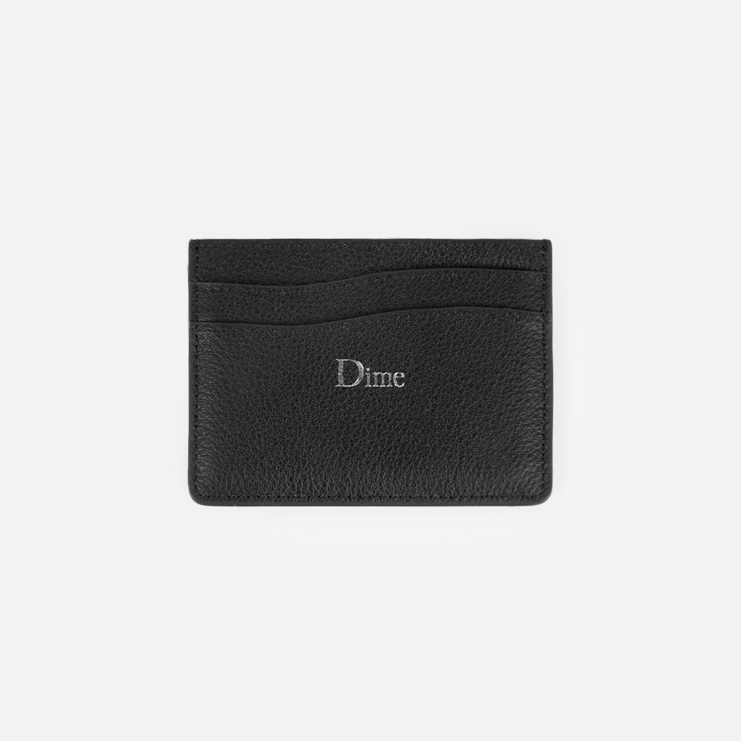 Dime Classic Leather Cardholder Black