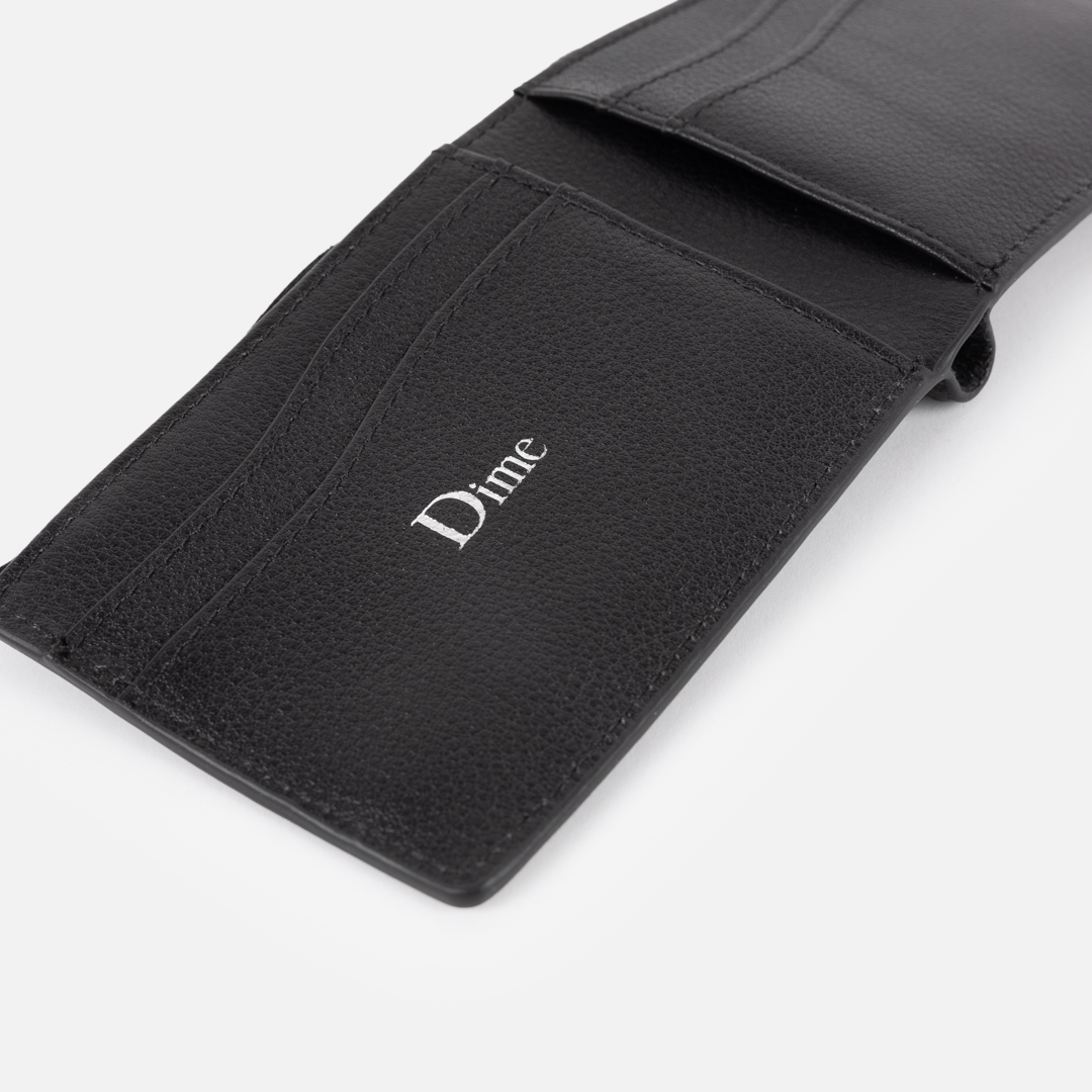 Dime Classic Leather Wallet Black