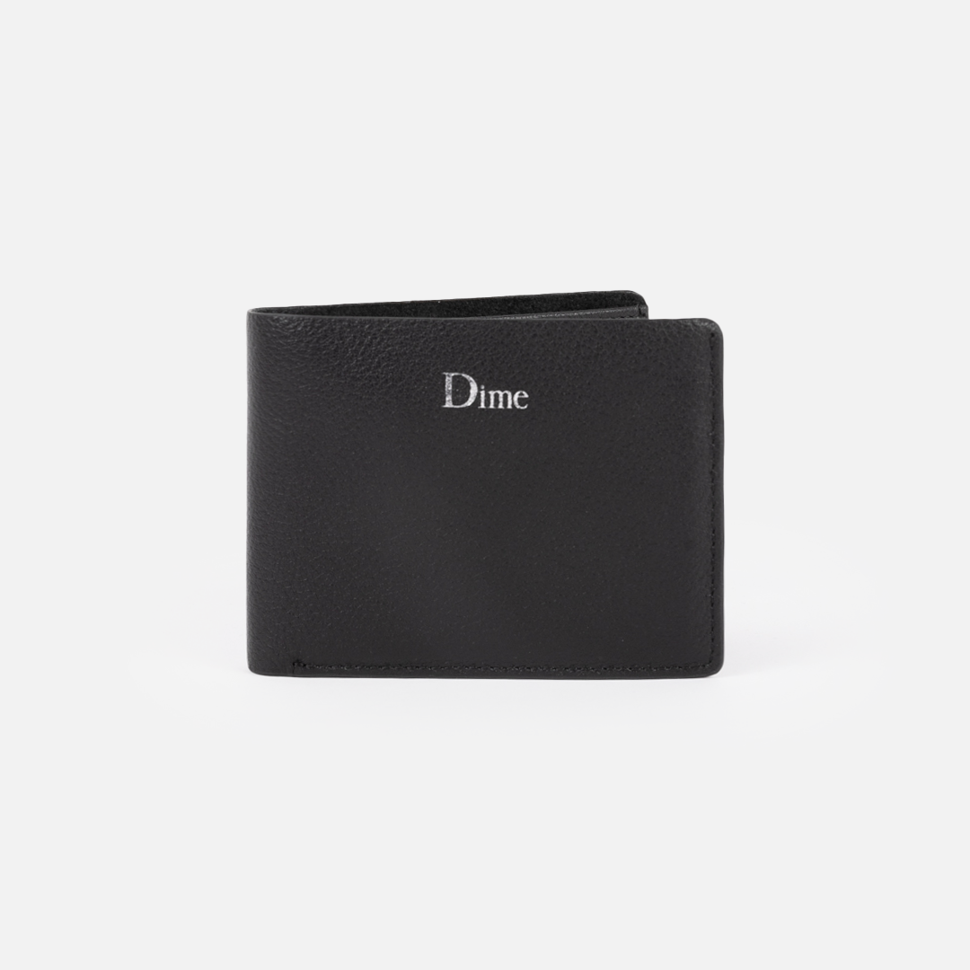 Dime Classic Leather Wallet Black