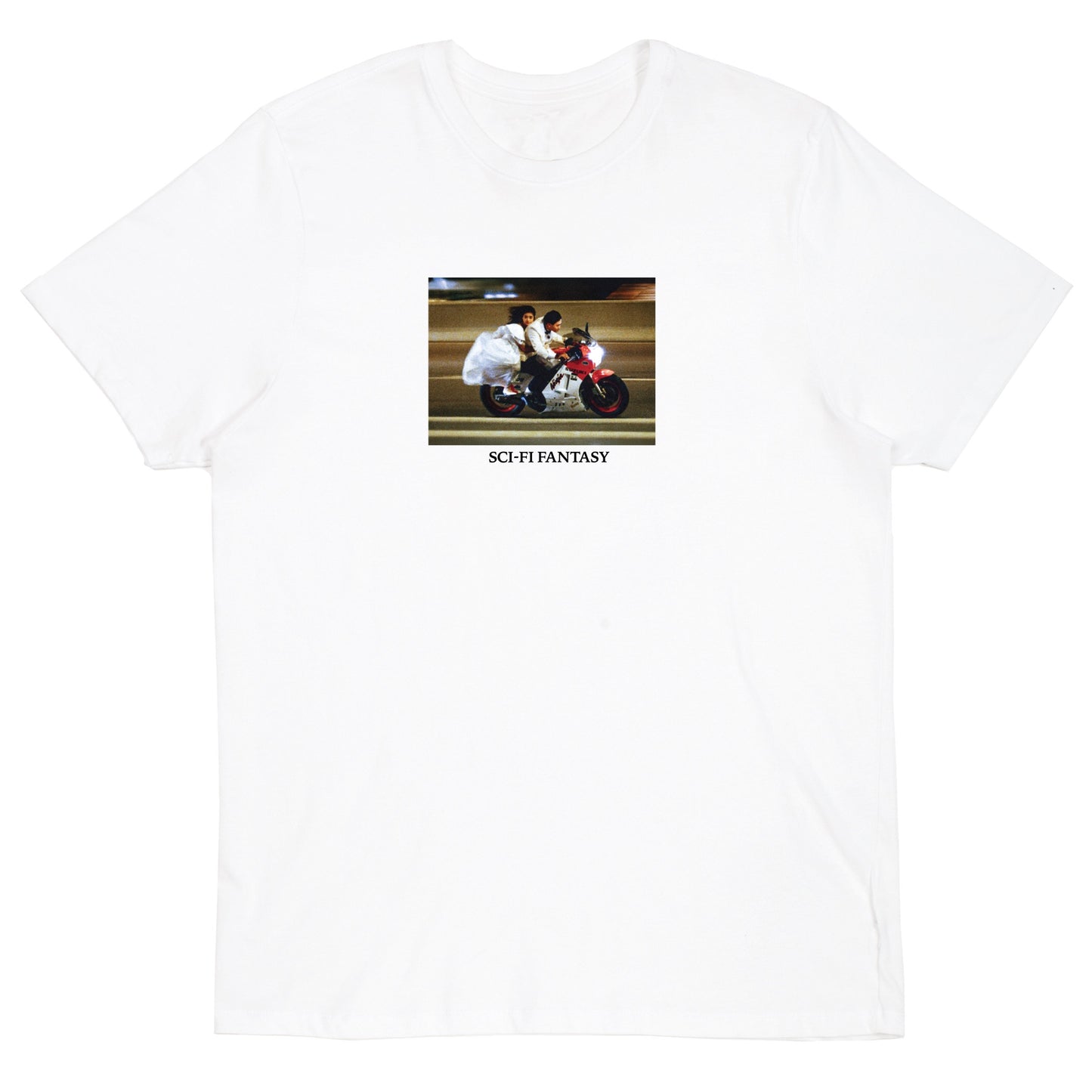 Sci-Fi Fantasy A Moment Of Romance Tee White