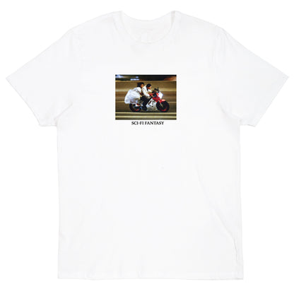 Sci-Fi Fantasy A Moment Of Romance Tee White