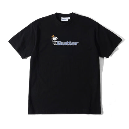 Butter Peanuts Spike Logo Tee Black