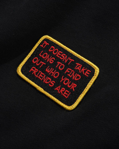 Butter Peanuts Patches Zip-Thru Hood Washed Camo