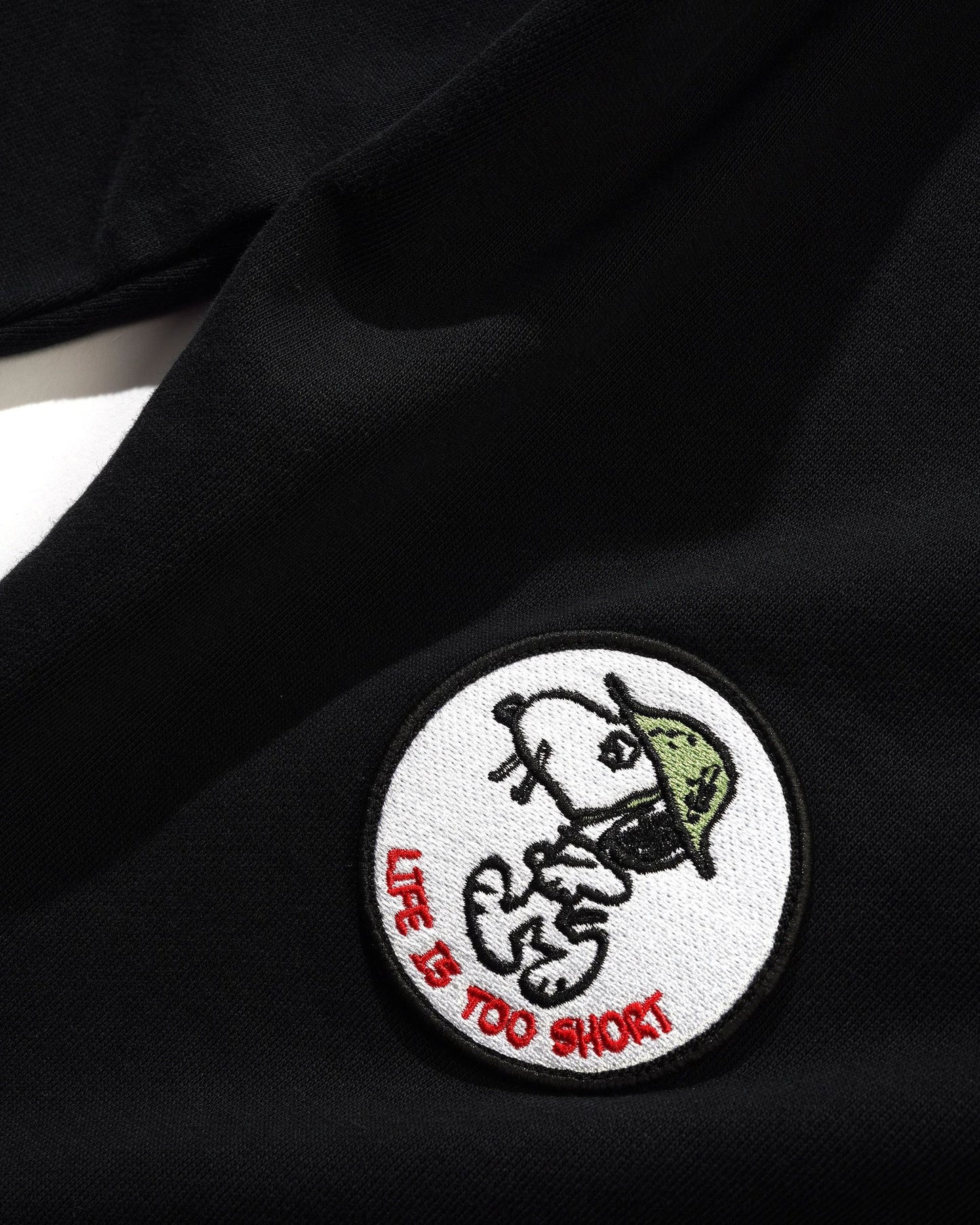 Butter Peanuts Patches Zip-Thru Hood Washed Camo