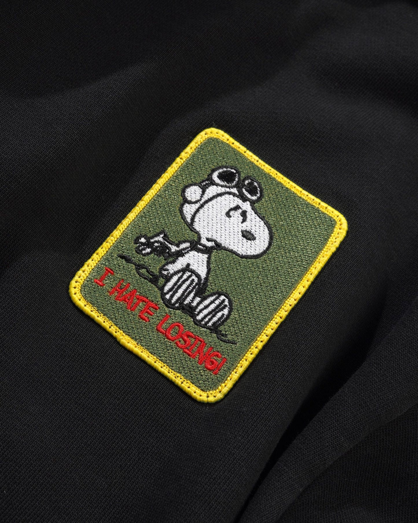 Butter Peanuts Patches Zip-Thru Hood Washed Camo