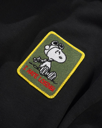 Butter Peanuts Patches Zip-Thru Hood Washed Camo