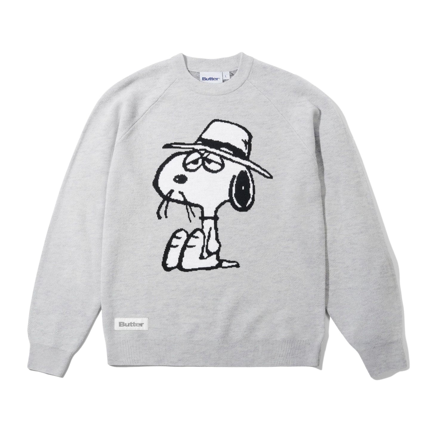 Butter Spike Knit Sweater Ash