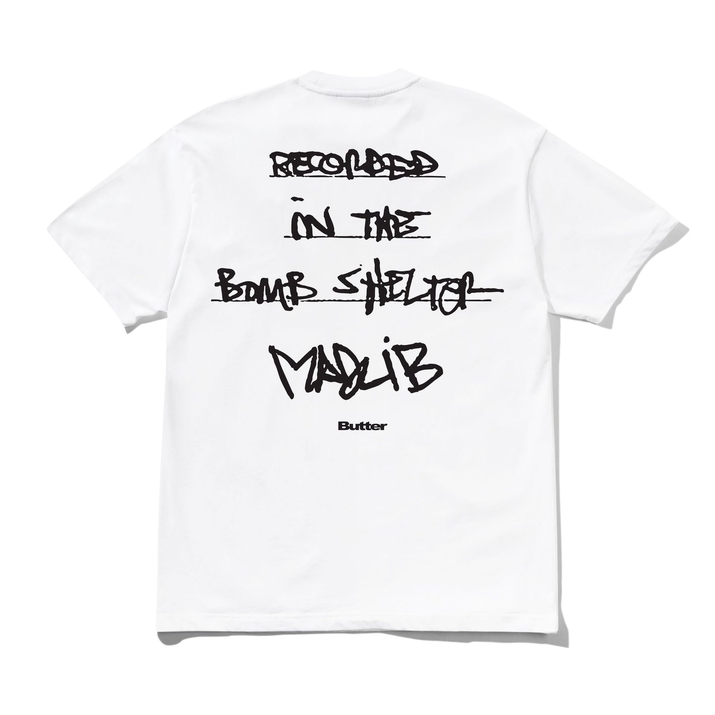 Butter Bomb Shelter Tee White
