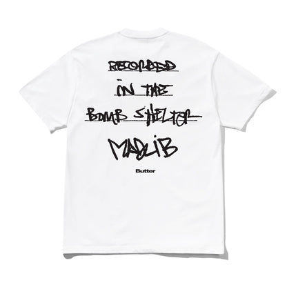Butter Bomb Shelter Tee White