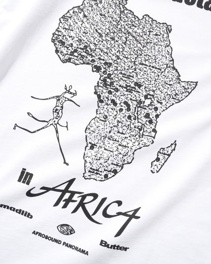 Butter Madlib Africa Tee White