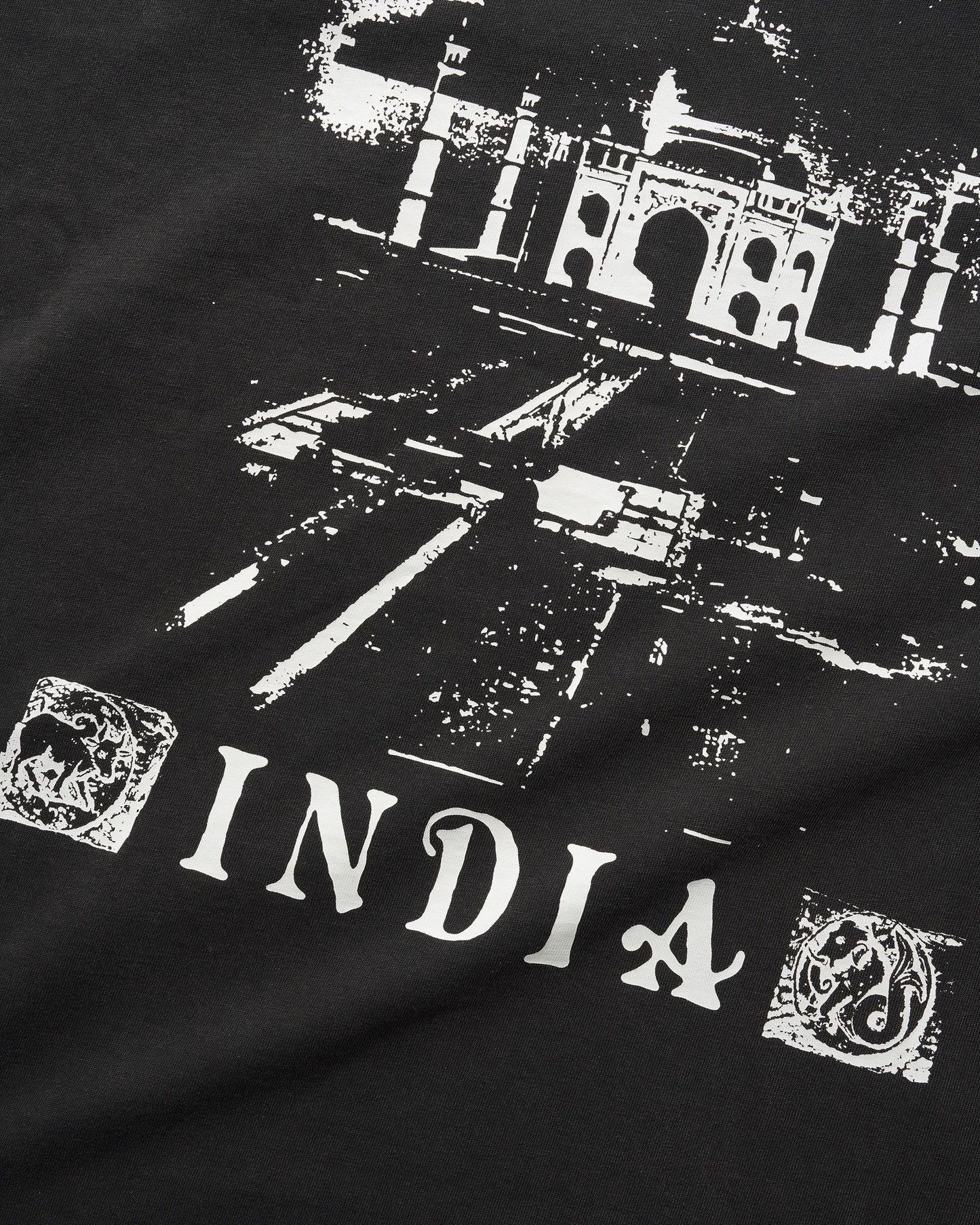 Butter India Tee Washed Black