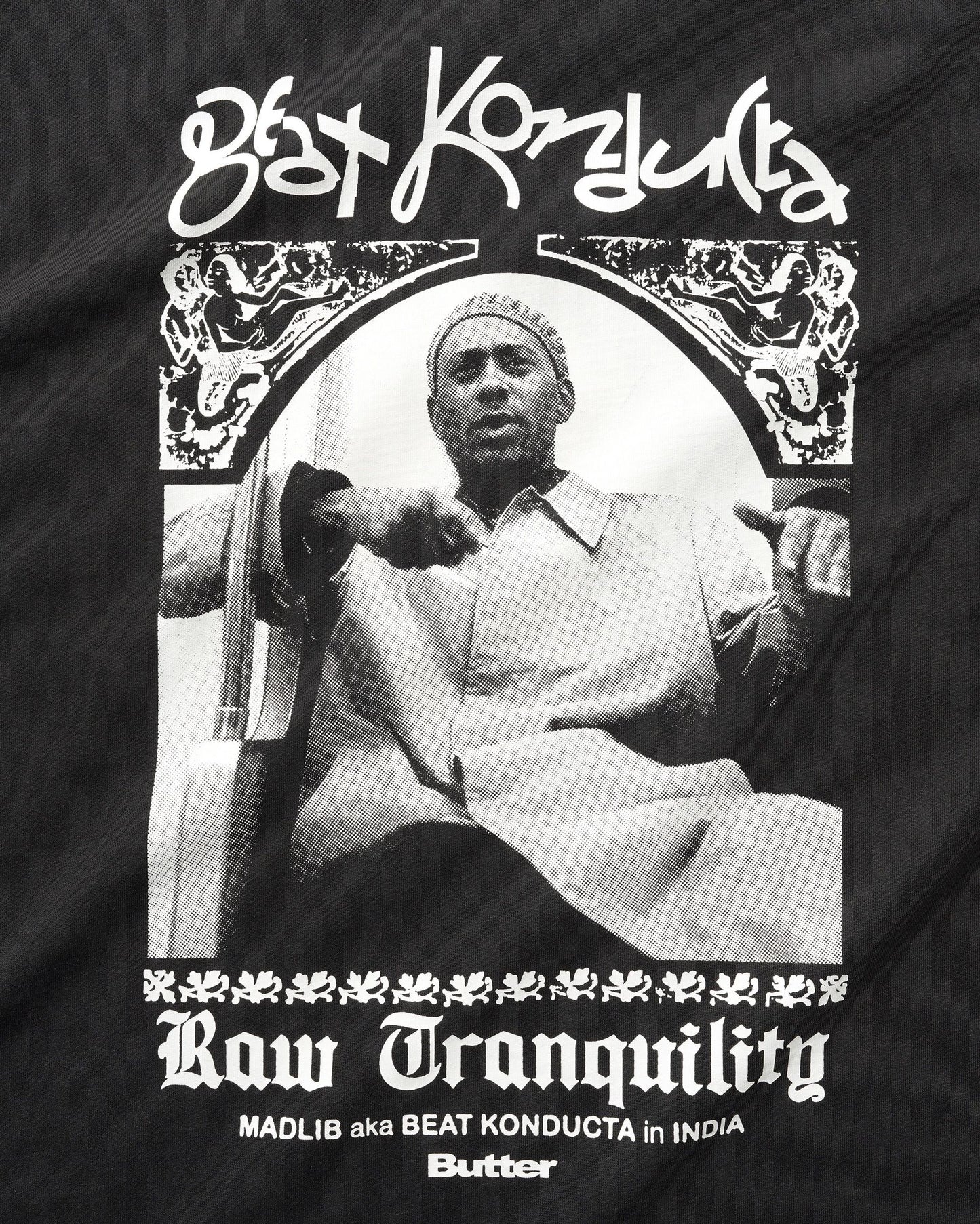 Butter India Tee Washed Black