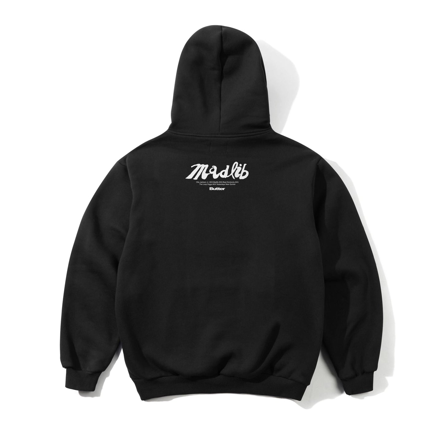 Butter Madlib Pullover Hood Black