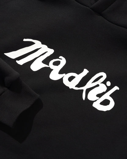 Butter Madlib Pullover Hood Black
