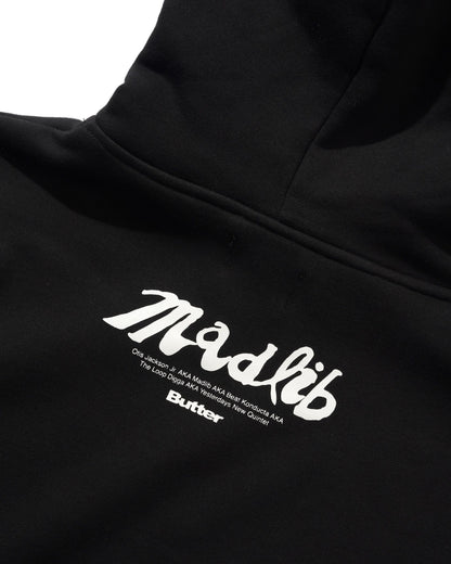 Butter Madlib Pullover Hood Black