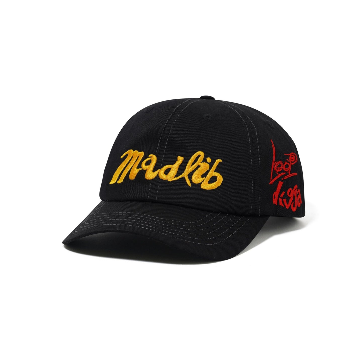 Butter Alias 6 Panel Cap Black
