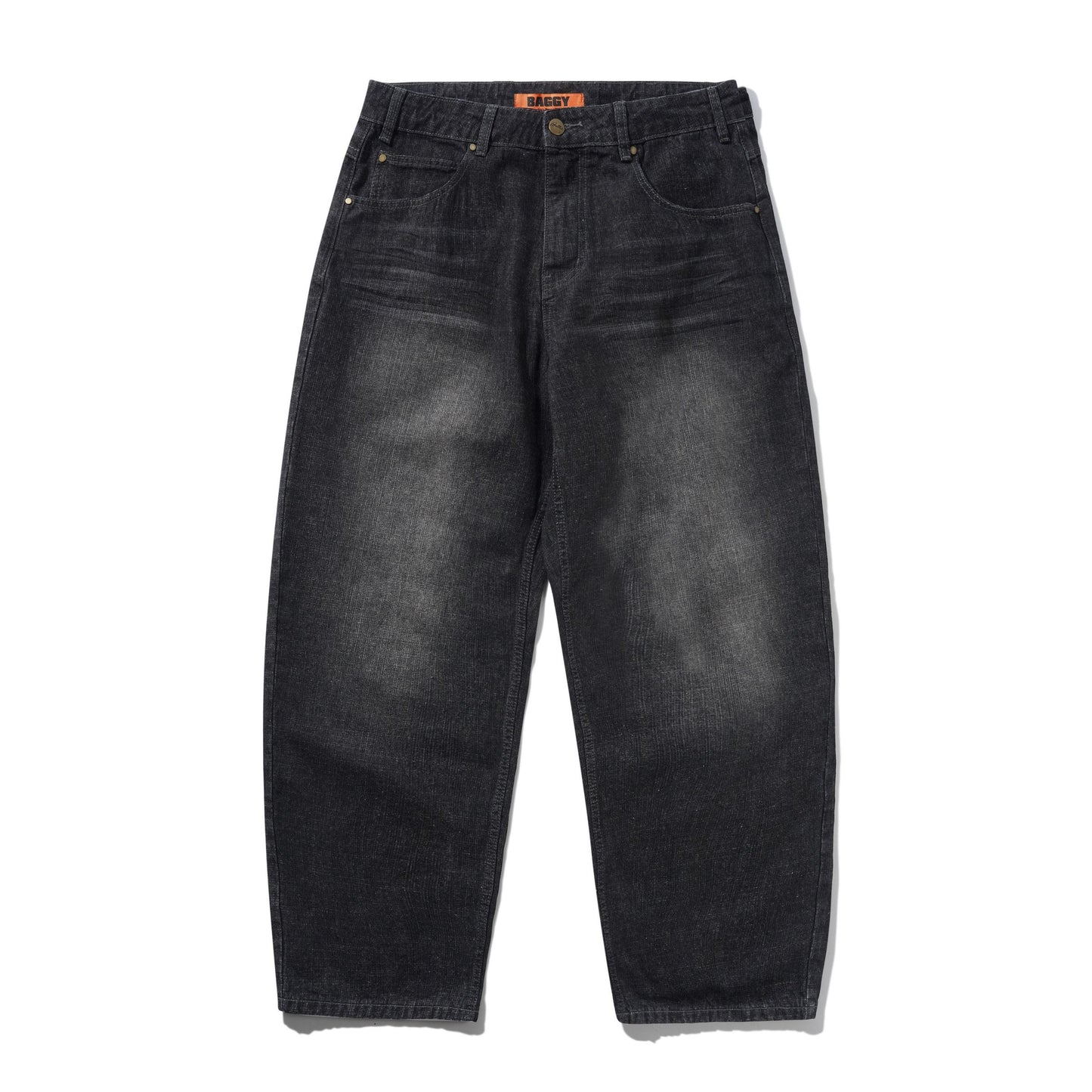 Butter Scorpion Stitch Denim Jeans: Slub Black