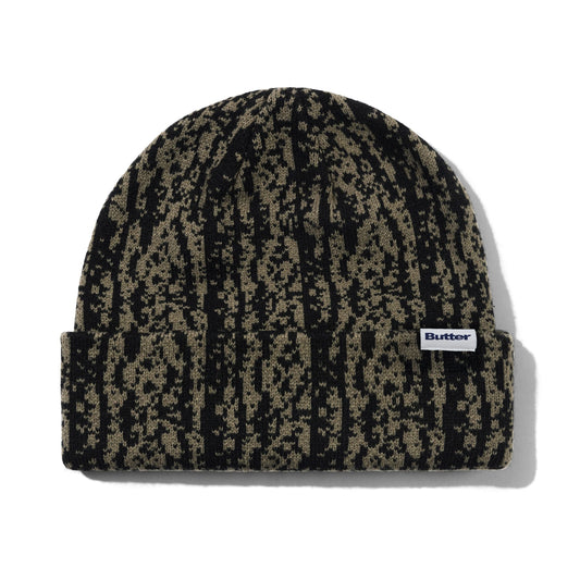 Butter Lowland Camo Beanie Gray
