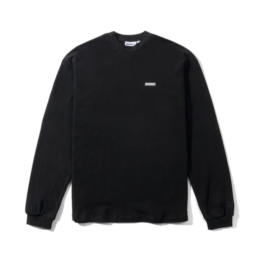Butter Basic Waffle L/S Tee Black