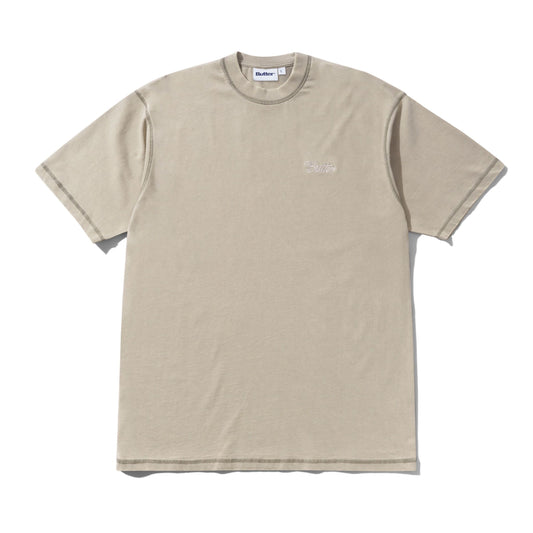 Butter Jive Overlock Stitch Tee: Distressed Cove