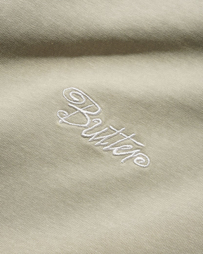 Butter Jive Overlock Stitch Tee: Distressed Cove