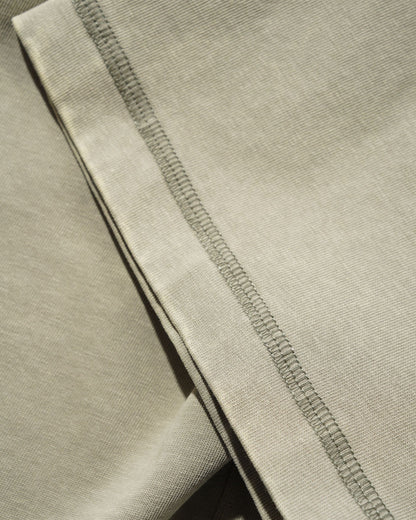 Butter Jive Overlock Stitch Tee: Distressed Cove