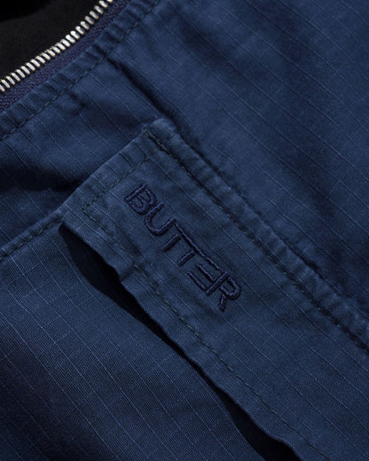 Butter Ripstop Chore Jacket Washed Navy