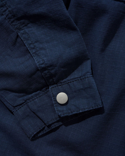 Butter Ripstop Chore Jacket Washed Navy