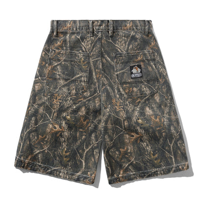 Butter Work Shorts: Forest Camo