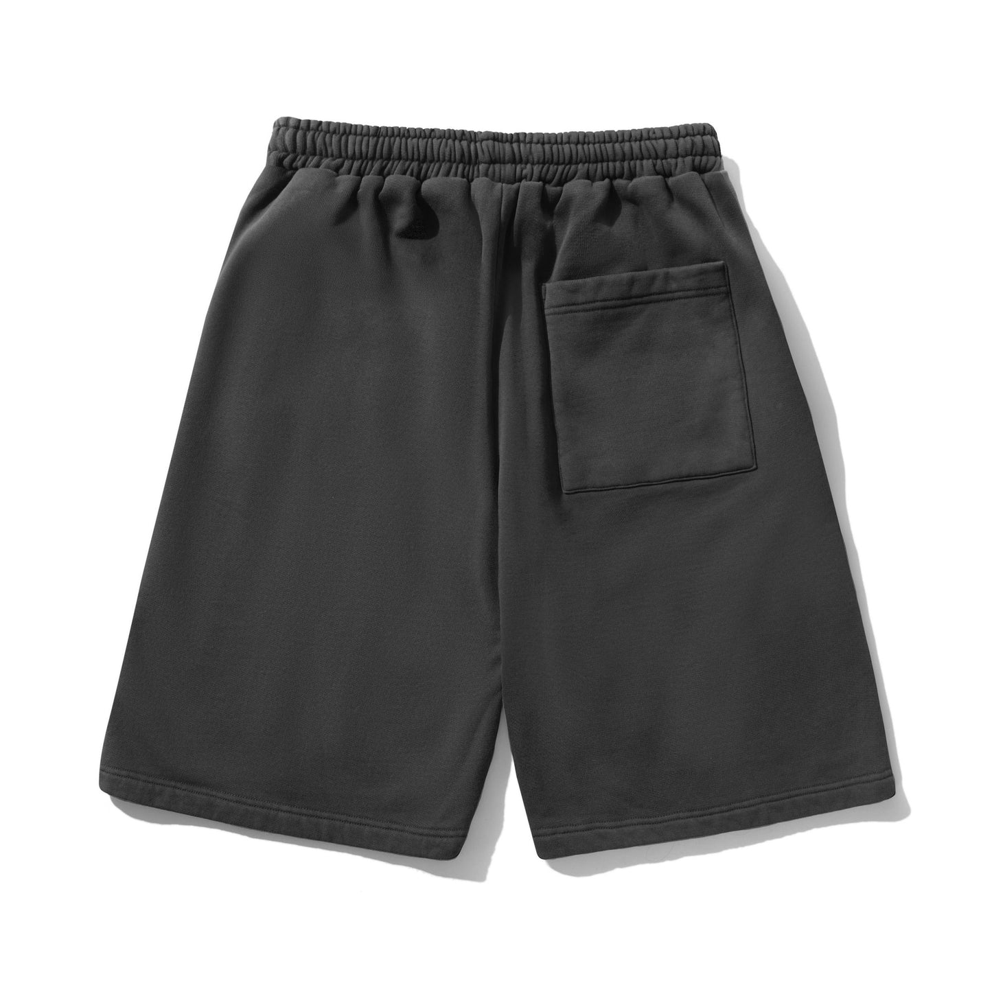 Butter Stars Fleece Shorts Washed Black