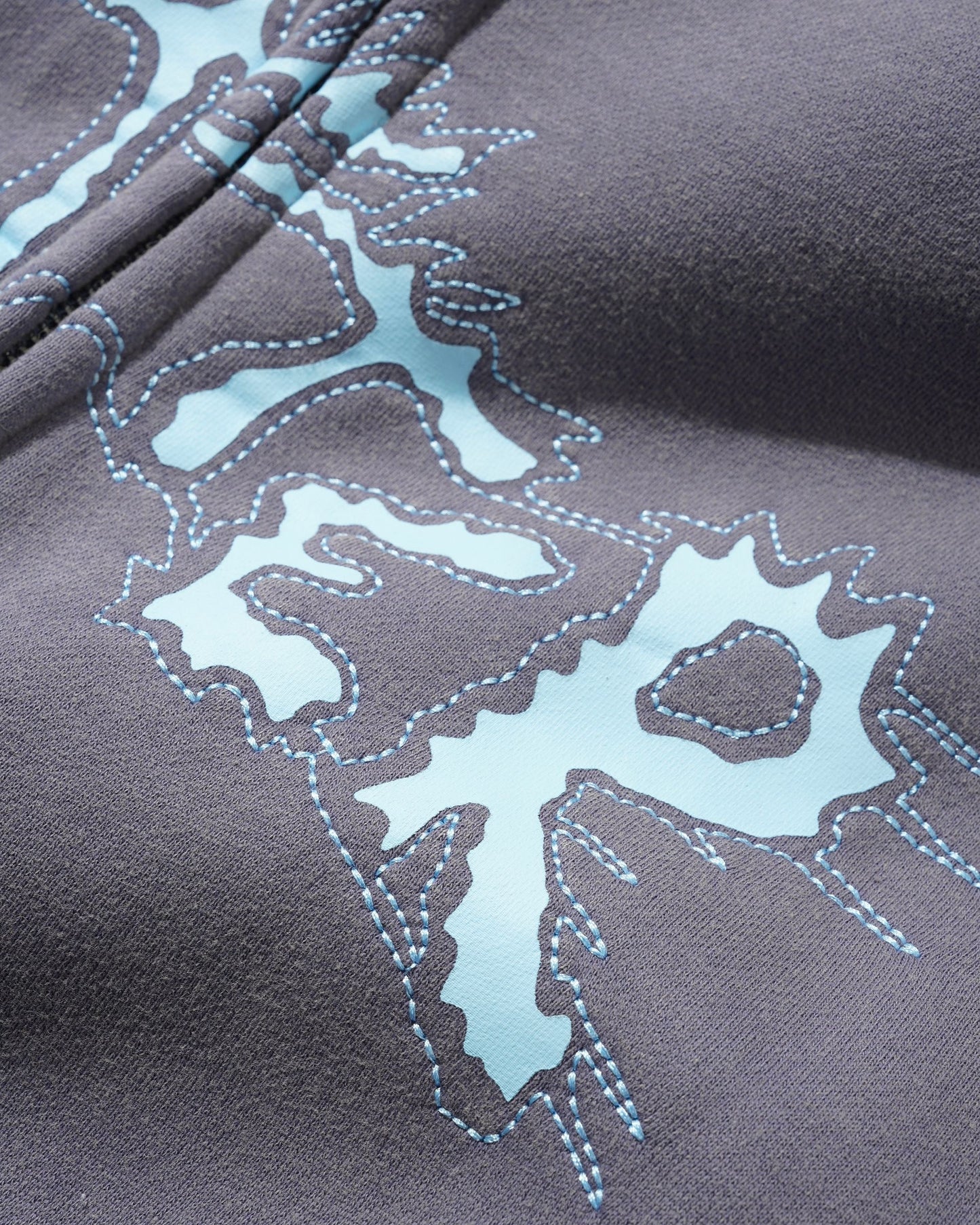 Butter Eruption Zip-Thru Hood Denim