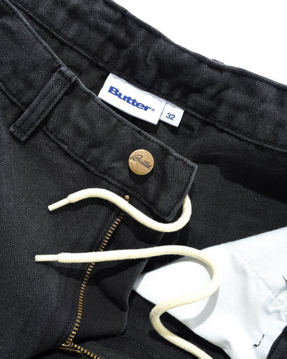 Butter Work Pants: Black